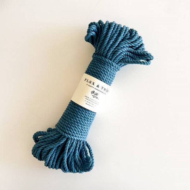 Flax & Twine Brenn Recycled 5mm Cotton Rope