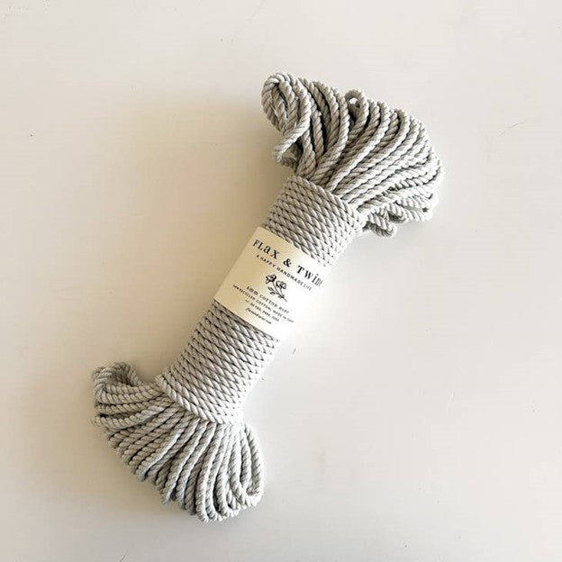 Flax & Twine Brenn Recycled 5mm Cotton Rope