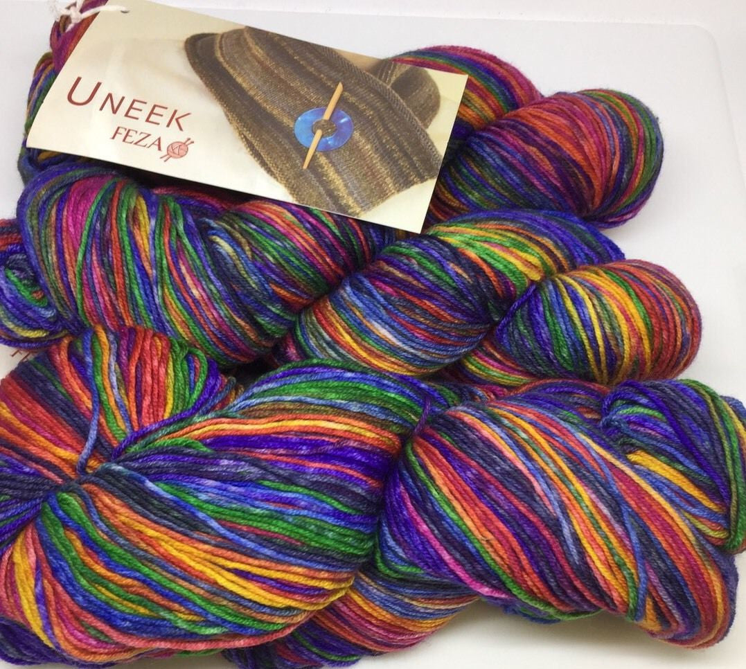 Uneek Self-Striping Fingering (Sock Weight)