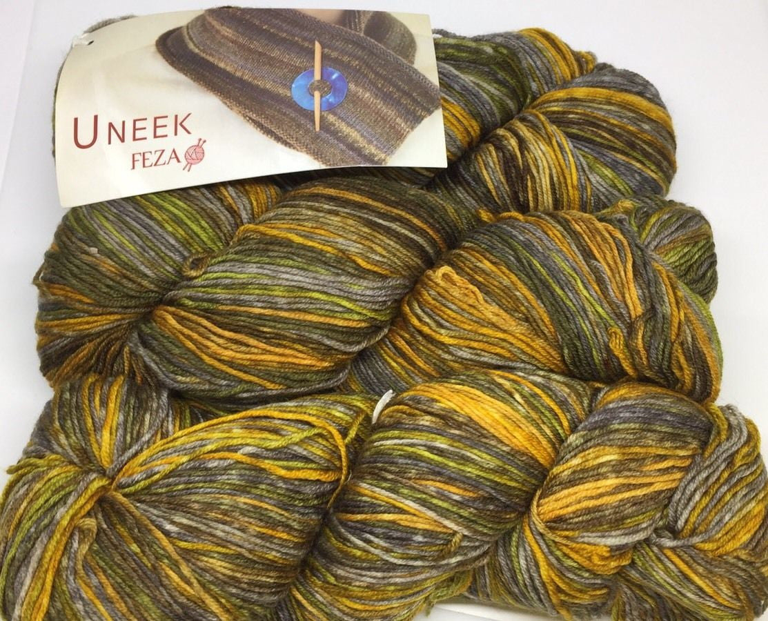 Uneek Self-Striping Fingering (Sock Weight)