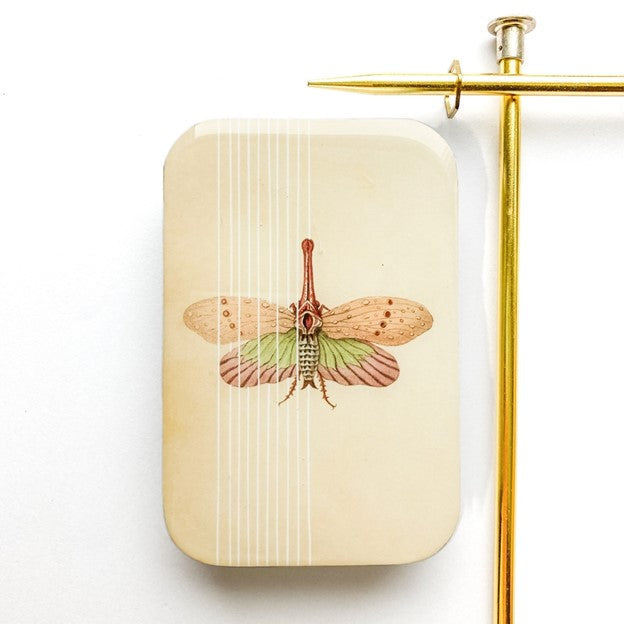 Enameled Notions Tin - Large